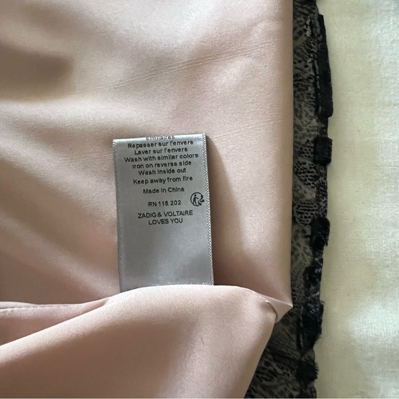 Zadig & Voltaire D Reveal Dress in Noir - Picture 16 of 16